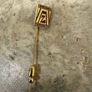 Zonta International Gold Stick Pin